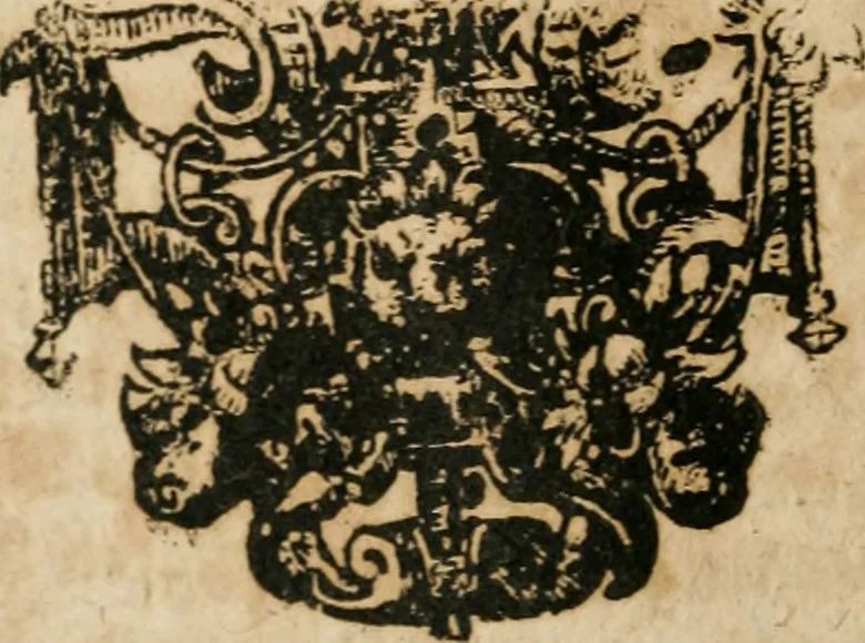 An illustration from Hertzen Schuel, oder, Des von Gott abgefüerten Herzens Widerbringung zu Gott, vnd Vnderweisung, 1664, leaf 789