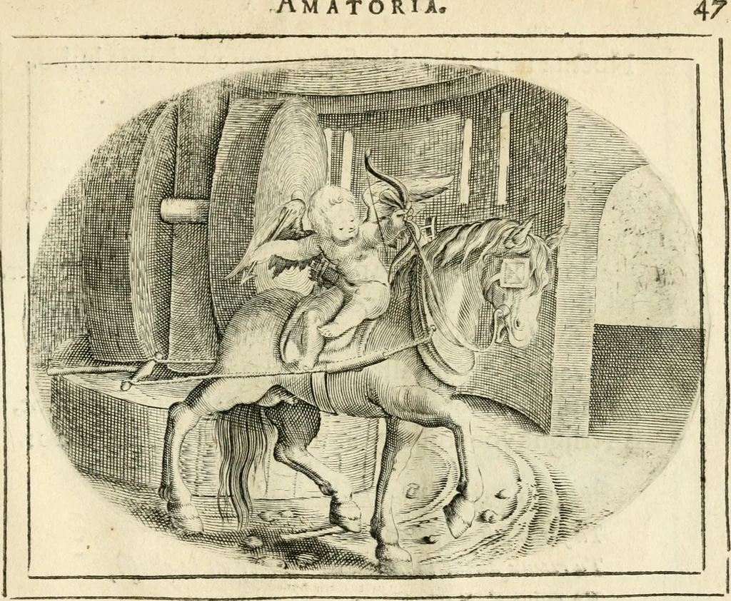 An illustration from Het ambacht van Cupido : op een nieuw ouersien ende verbetert, 1615, leaf 106