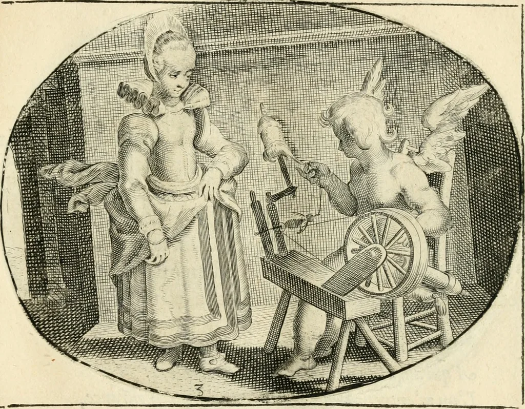 An illustration from Het ambacht van Cupido : op een nieuw ouersien ende verbetert, 1615, leaf 18
