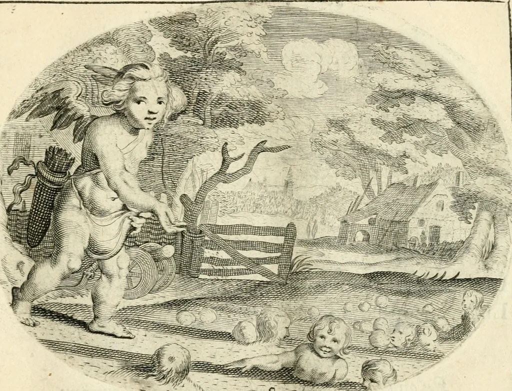 An illustration from Het ambacht van Cupido : op een nieuw ouersien ende verbetert, 1615, leaf 28