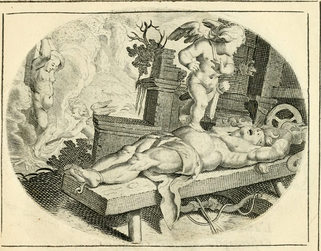 An illustration from Het ambacht van Cupido : op een nieuw ouersien ende verbetert, 1615, leaf 32