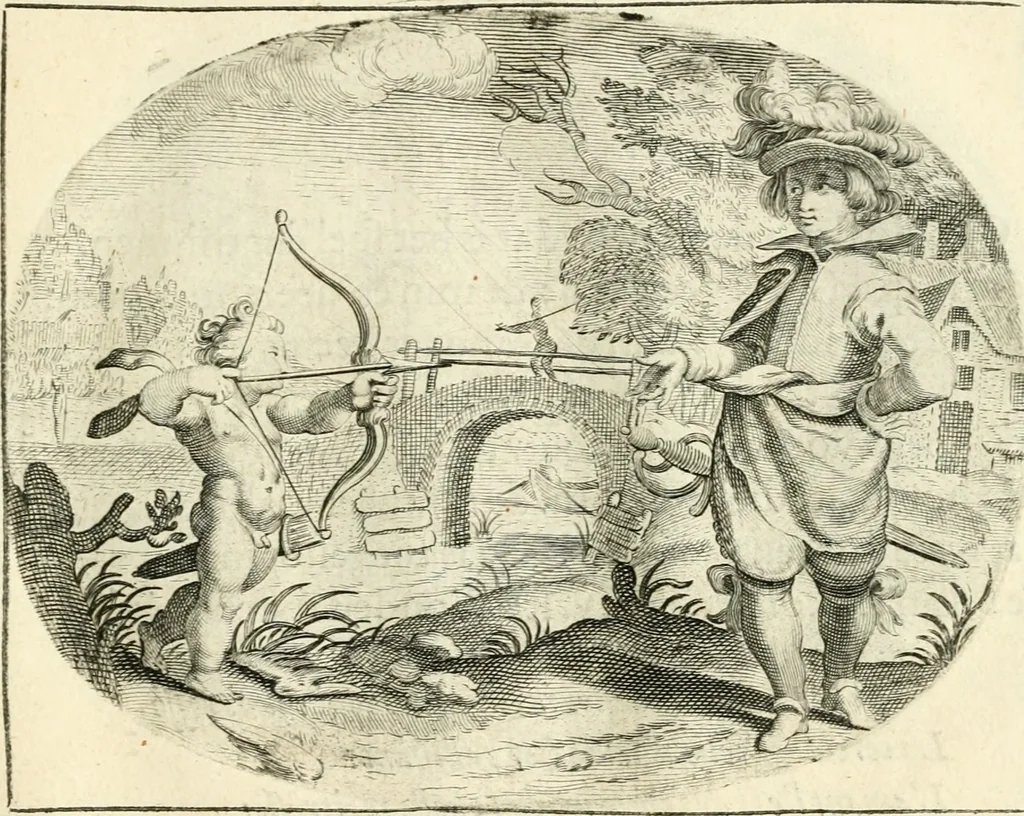 An illustration from Het ambacht van Cupido : op een nieuw ouersien ende verbetert, 1615, leaf 38