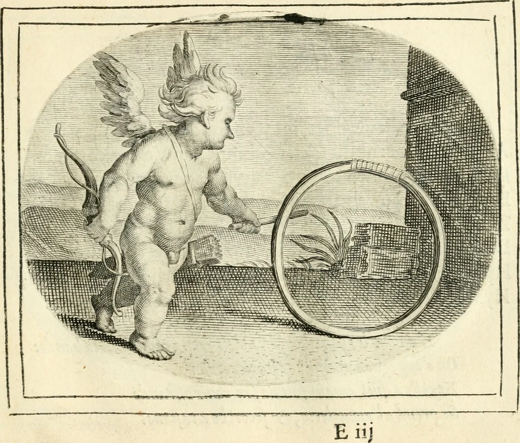 An illustration from Het ambacht van Cupido : op een nieuw ouersien ende verbetert, 1615, leaf 40