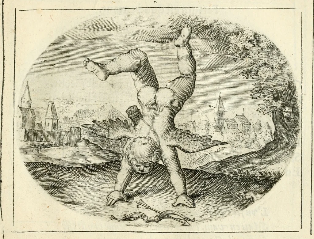 An illustration from Het ambacht van Cupido : op een nieuw ouersien ende verbetert, 1615, leaf 44