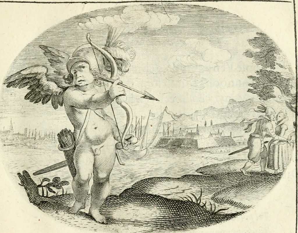 An illustration from Het ambacht van Cupido : op een nieuw ouersien ende verbetert, 1615, leaf 46