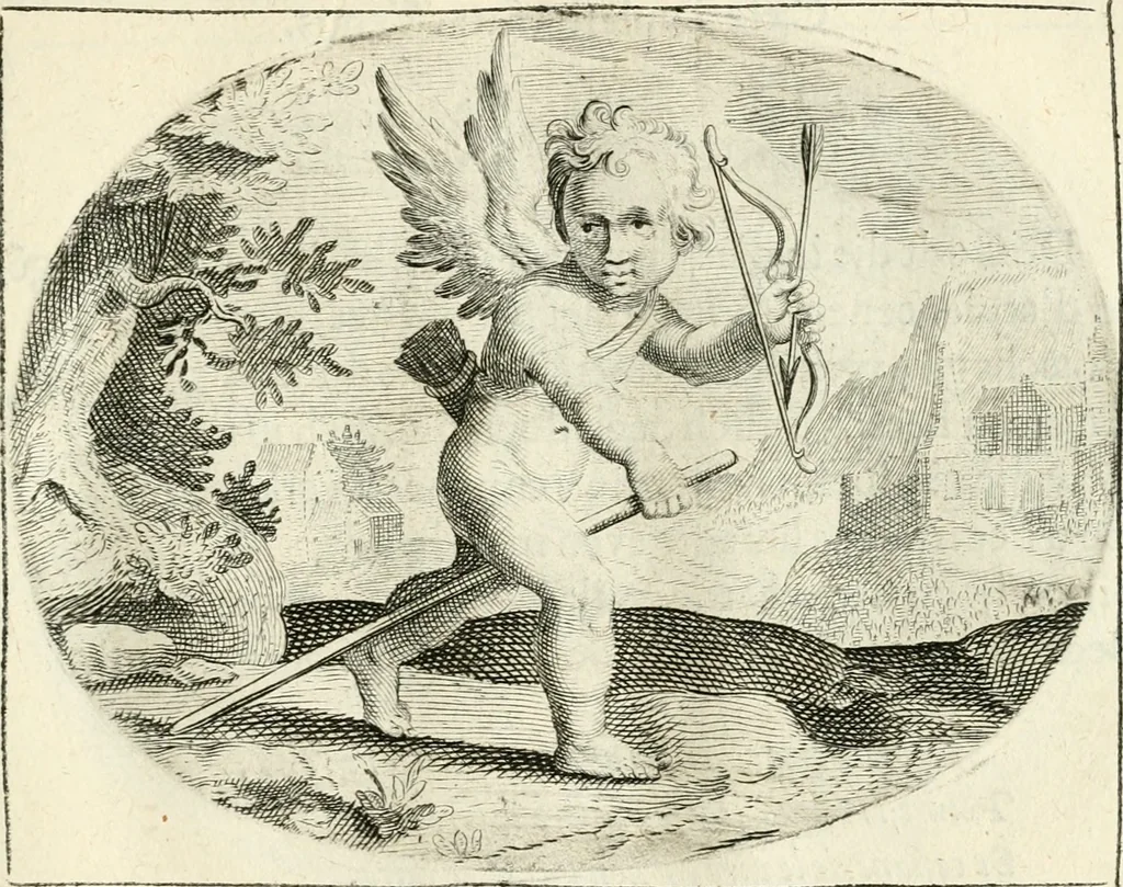 An illustration from Het ambacht van Cupido : op een nieuw ouersien ende verbetert, 1615, leaf 48