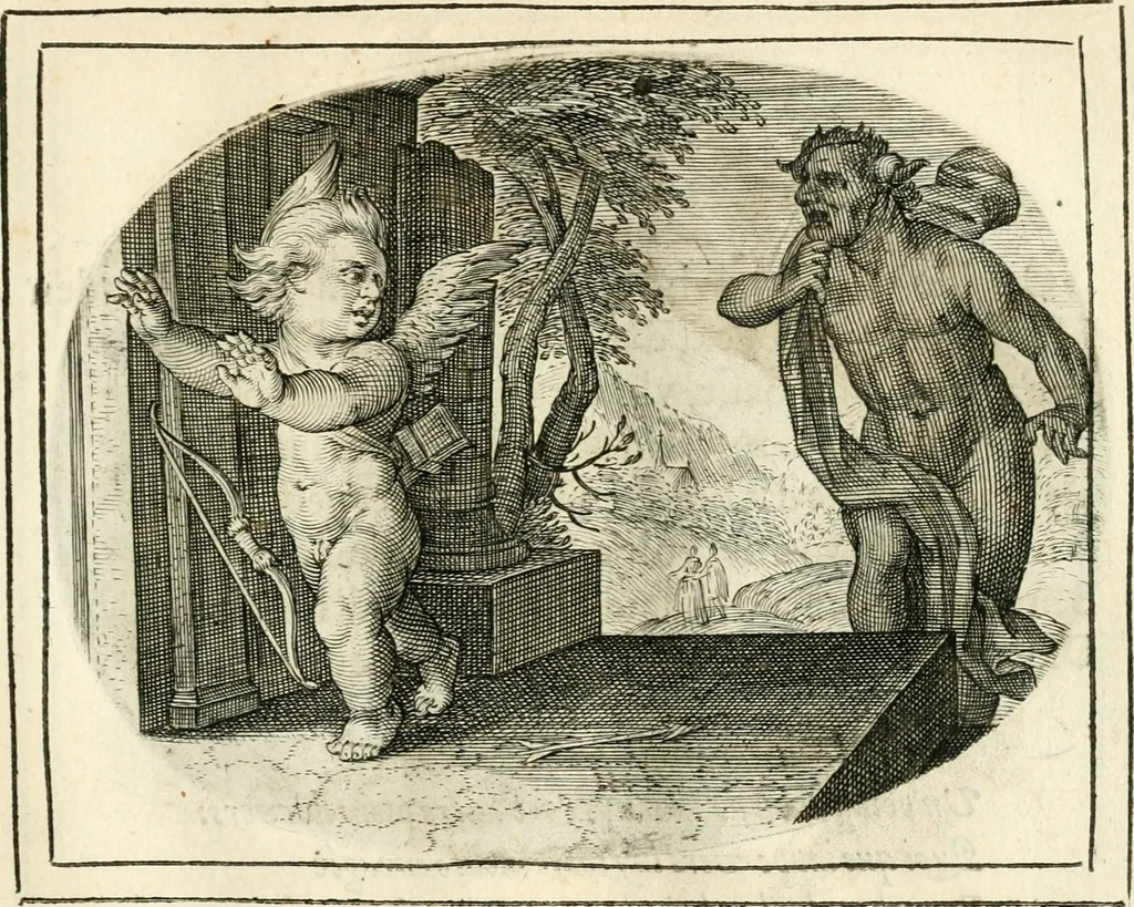 An illustration from Het ambacht van Cupido : op een nieuw ouersien ende verbetert, 1615, leaf 56