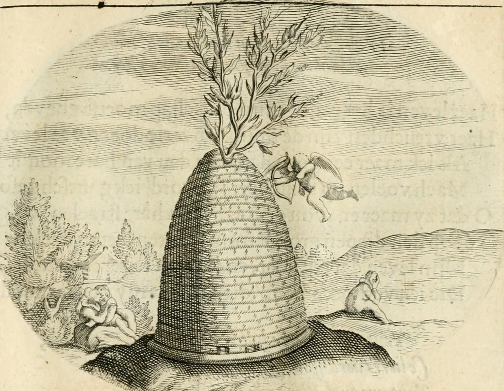 An illustration from Het ambacht van Cupido : op een nieuw ouersien ende verbetert, 1615, leaf 86