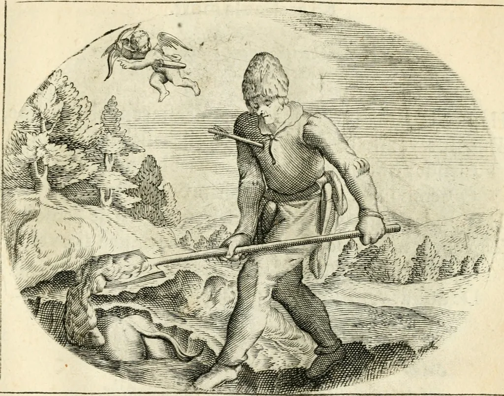 An illustration from Het ambacht van Cupido : op een nieuw ouersien ende verbetert, 1615, leaf 96