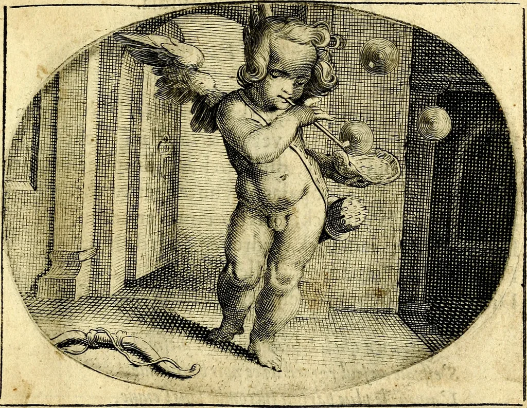 An illustration from Het ambach van Cvpido, op een nieuw ouersien ende verbetert, 1615, leaf 50