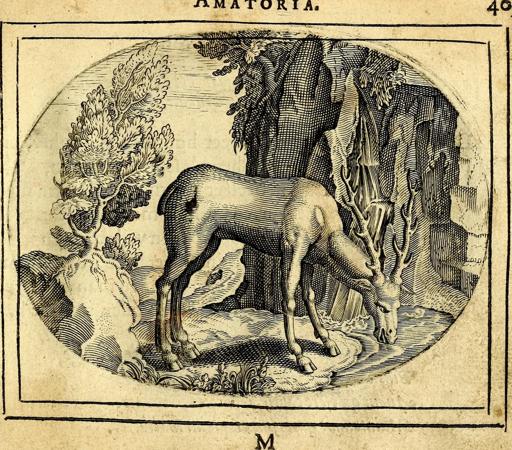 An illustration from Het ambach van Cvpido, op een nieuw ouersien ende verbetert, 1615, leaf 88