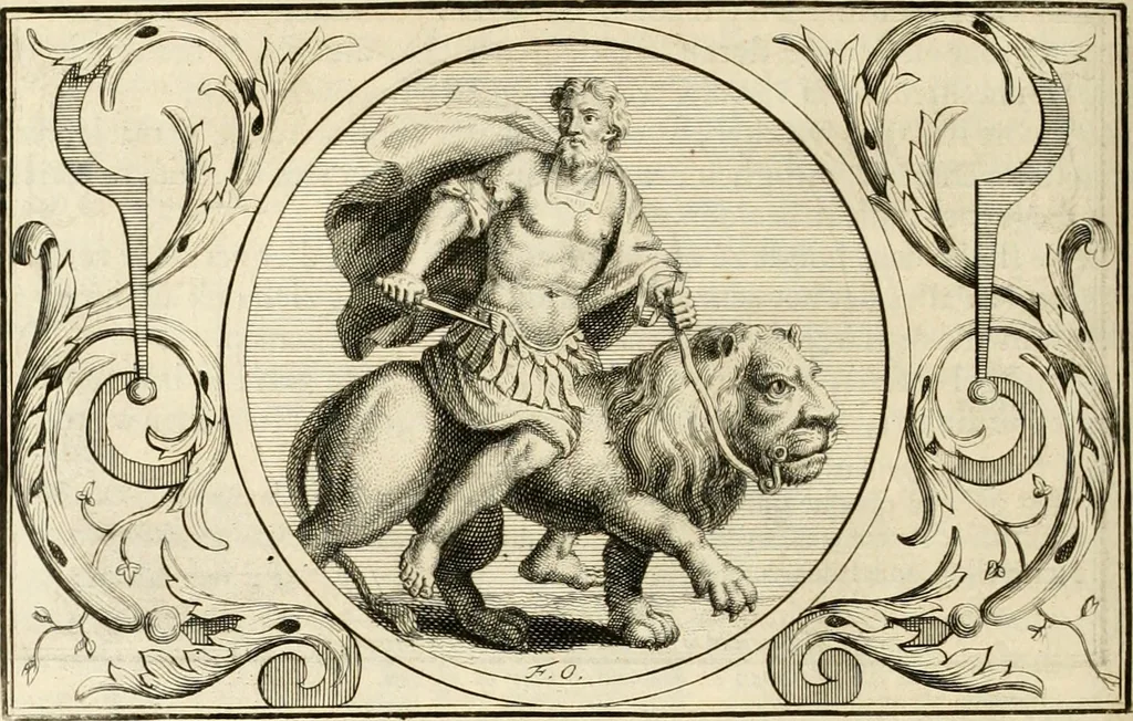 An illustration from Het groot natuur- en zedekundigh werelttoneel, of, Woordenboek van meer dan 1200 aeloude Egiptische, Grieksche en Romeinsche zinnebeelden of beeldenspraek ... : op nieu uit de oirsprongklyke schriften van Cezar Ripa, Zaratino Kastellini, Piërius Valerianus, Horus Apollo en andere ... getrokken in eene alphabetische ordre gebragt, met uitvoerige aenmerkingen en ophelderingen ... door een' ervaren taelen outheitkundigen, hebende voor het overige de uitmuntende dichter, Hubert Korneliszoon Poot dit werk ten opzichte van den text ... in klaer en zuiver Nederduitsch overgeschreven, en achte verscheide zinnebeelden dichtkundige toepassingen gestelt ; met fraeje kunstplaten versiert .., 1743, leaf 139