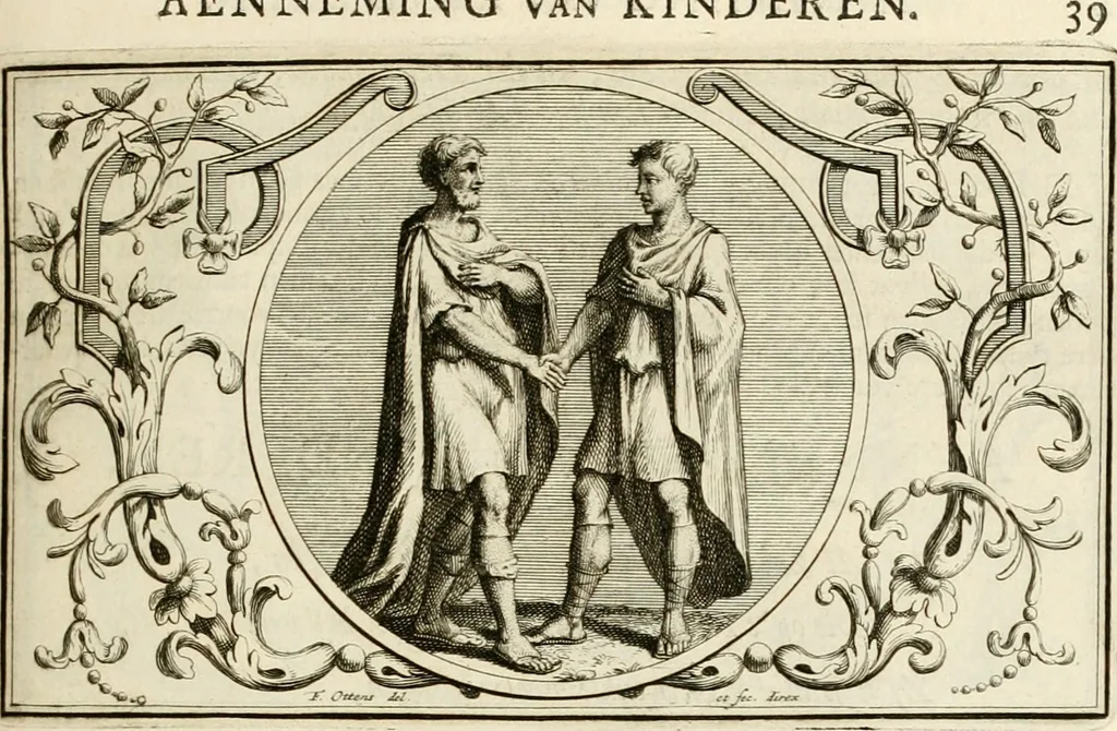 An illustration from Het groot natuur- en zedekundigh werelttoneel, of, Woordenboek van meer dan 1200 aeloude Egiptische, Grieksche en Romeinsche zinnebeelden of beeldenspraek ... : op nieu uit de oirsprongklyke schriften van Cezar Ripa, Zaratino Kastellini, Piërius Valerianus, Horus Apollo en andere ... getrokken in eene alphabetische ordre gebragt, met uitvoerige aenmerkingen en ophelderingen ... door een' ervaren taelen outheitkundigen, hebende voor het overige de uitmuntende dichter, Hubert Korneliszoon Poot dit werk ten opzichte van den text ... in klaer en zuiver Nederduitsch overgeschreven, en achte verscheide zinnebeelden dichtkundige toepassingen gestelt ; met fraeje kunstplaten versiert .., 1743, leaf 76