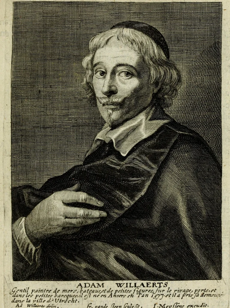 An illustration from Het gulden cabinet vande edel vry schilder const : inhoudende den lof vande vermarste schilders, architecte, beldthowers, ende plaetsnyders, van dese eeuw, 1662, leaf 115