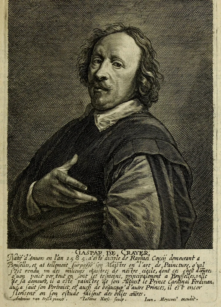 An illustration from Het gulden cabinet vande edel vry schilder const : inhoudende den lof vande vermarste schilders, architecte, beldthowers, ende plaetsnyders, van dese eeuw, 1662, leaf 249