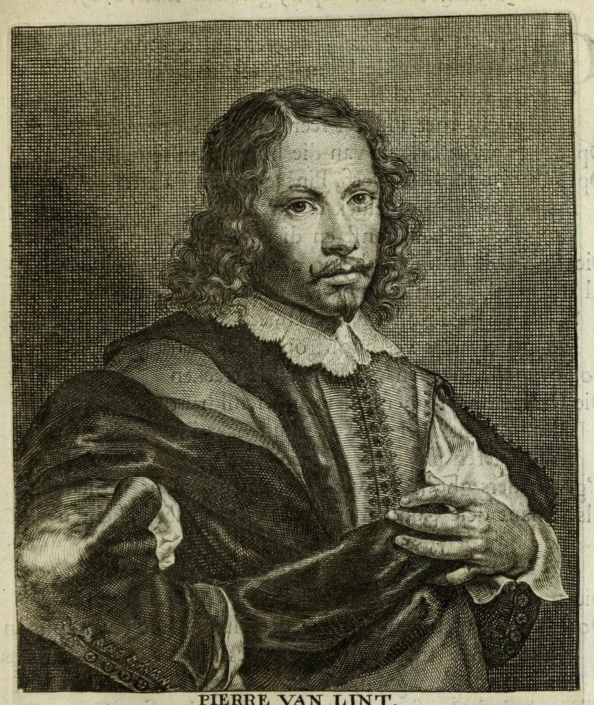 An illustration from Het gulden cabinet vande edel vry schilder const : inhoudende den lof vande vermarste schilders, architecte, beldthowers, ende plaetsnyders, van dese eeuw, 1662, leaf 311