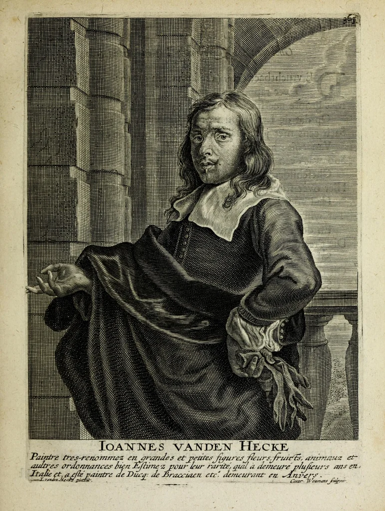 An illustration from Het gulden cabinet vande edel vry schilder const : inhoudende den lof vande vermarste schilders, architecte, beldthowers, ende plaetsnyders, van dese eeuw, 1662, leaf 369
