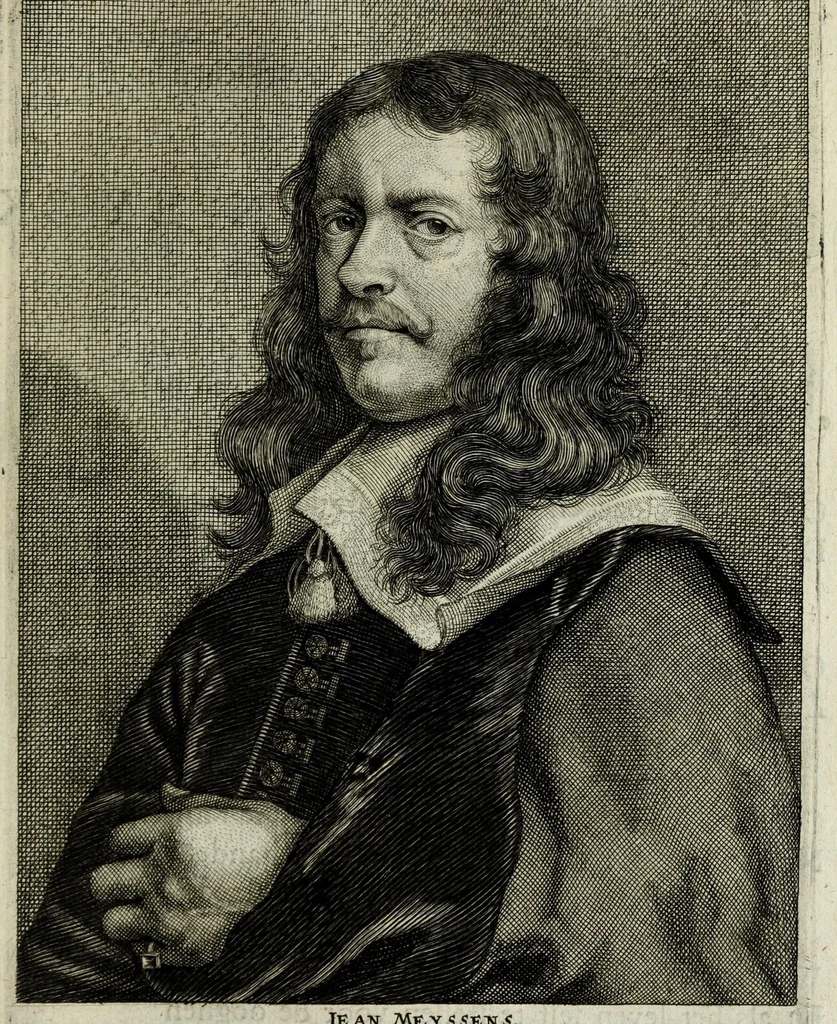 An illustration from Het gulden cabinet vande edel vry schilder const : inhoudende den lof vande vermarste schilders, architecte, beldthowers, ende plaetsnyders, van dese eeuw, 1662, leaf 391