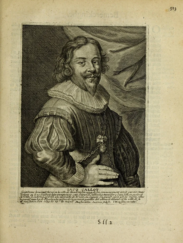 An illustration from Het gulden cabinet vande edel vry schilder const : inhoudende den lof vande vermarste schilders, architecte, beldthowers, ende plaetsnyders, van dese eeuw, 1662, leaf 529