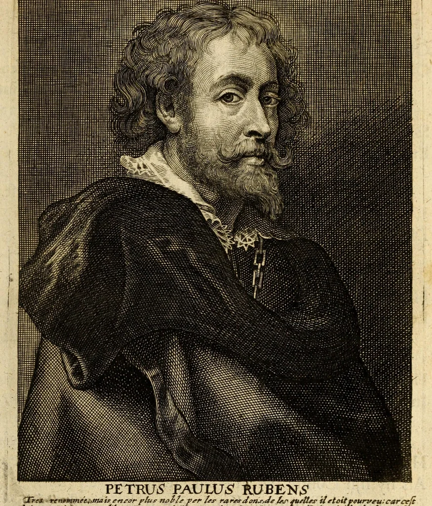 An illustration from Het gulden cabinet van de edele vry schilder-const : ontsloten door den lanck ghewenschten vrede tusschen de twee machtighe croonen van Spaignien en Vrancryck : waer-inne begrepen is den ontsterffe-lijcken loff vande vermaerste constiminnende geesten ende schilders van dese eeuw, hier inne meest naer het leven af-gebeldt, verciert met veel vermakelijcke rijmen ende spreucken, 1662, leaf 65
