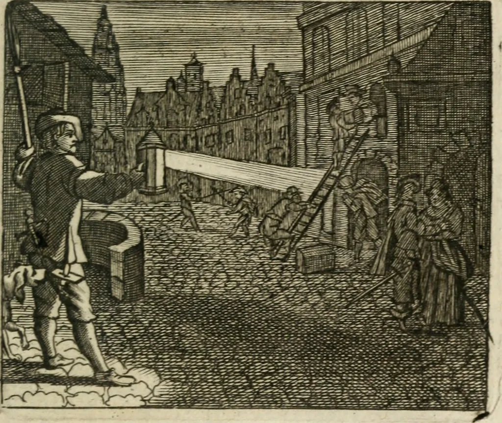 An illustration from Het masker vande wereldt afgetrocken, 1733, leaf 304