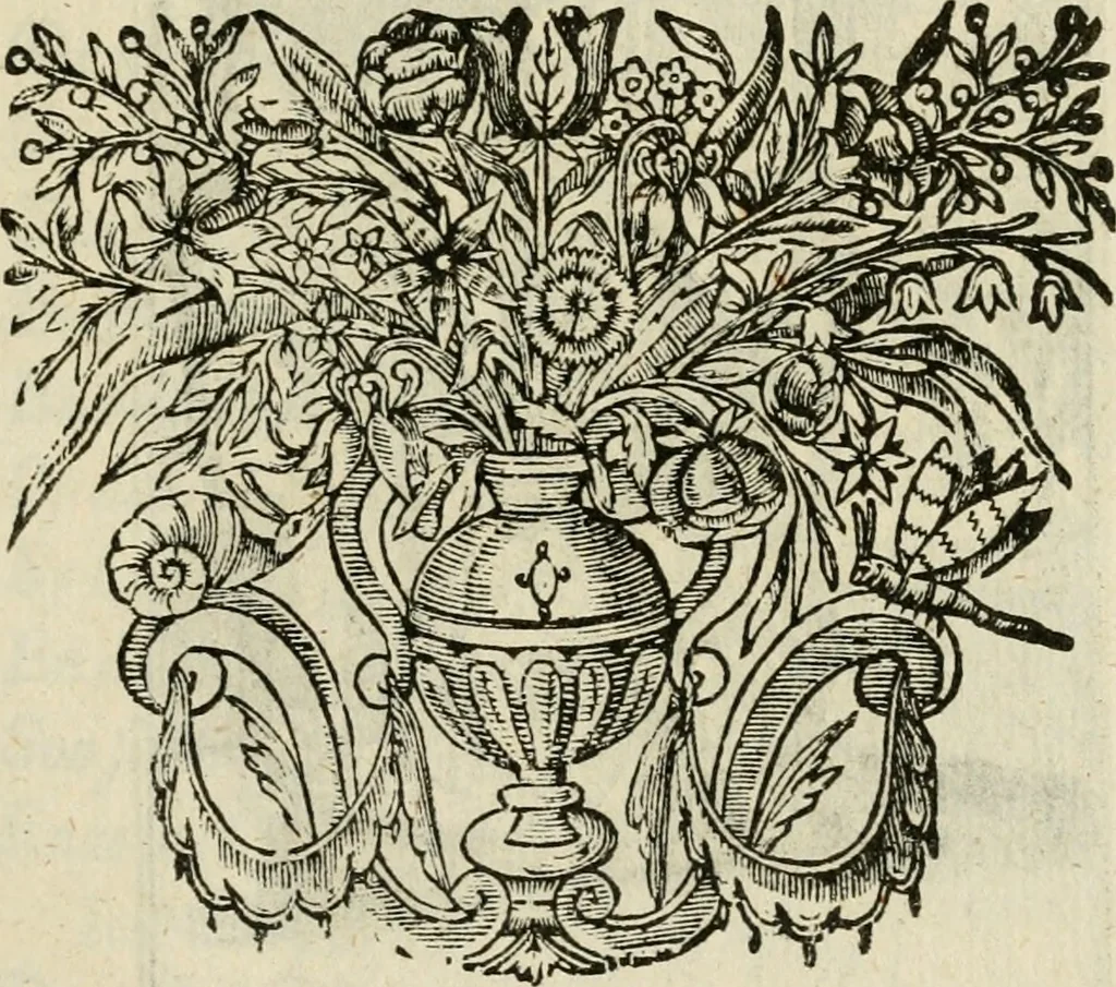 An illustration from Het masker vande wereldt, 1646, leaf 312