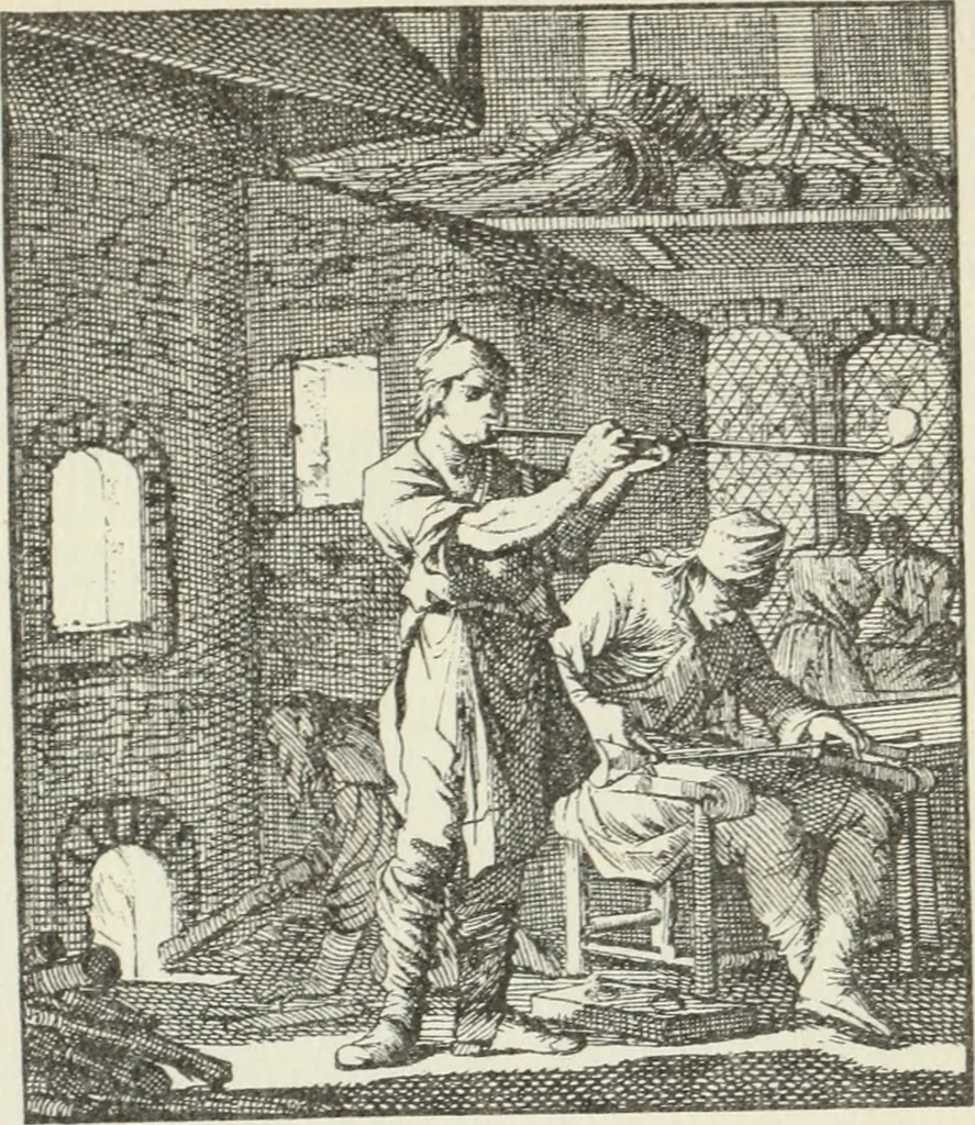 An illustration from Het menselyk bedryf, 1694, leaf 140