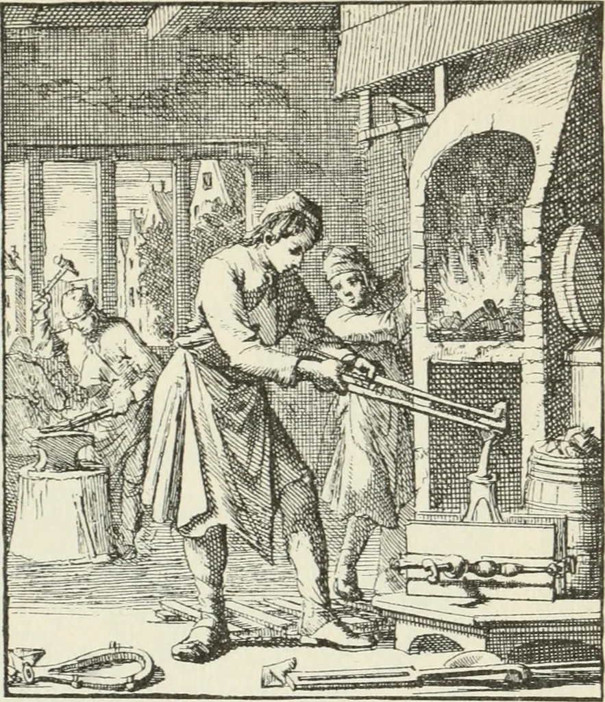 An illustration from Het menselyk bedryf, 1694, leaf 162