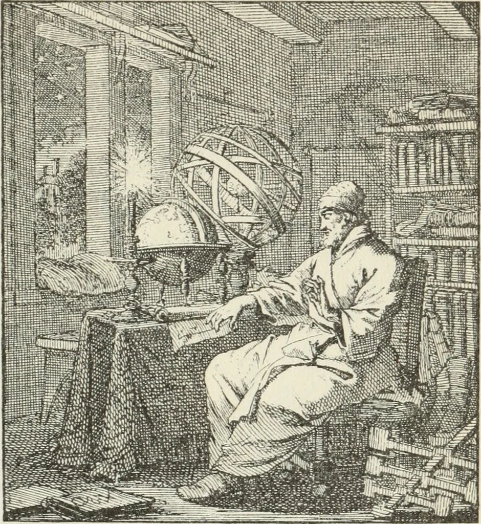 An illustration from Het menselyk bedryf, 1694, leaf 182