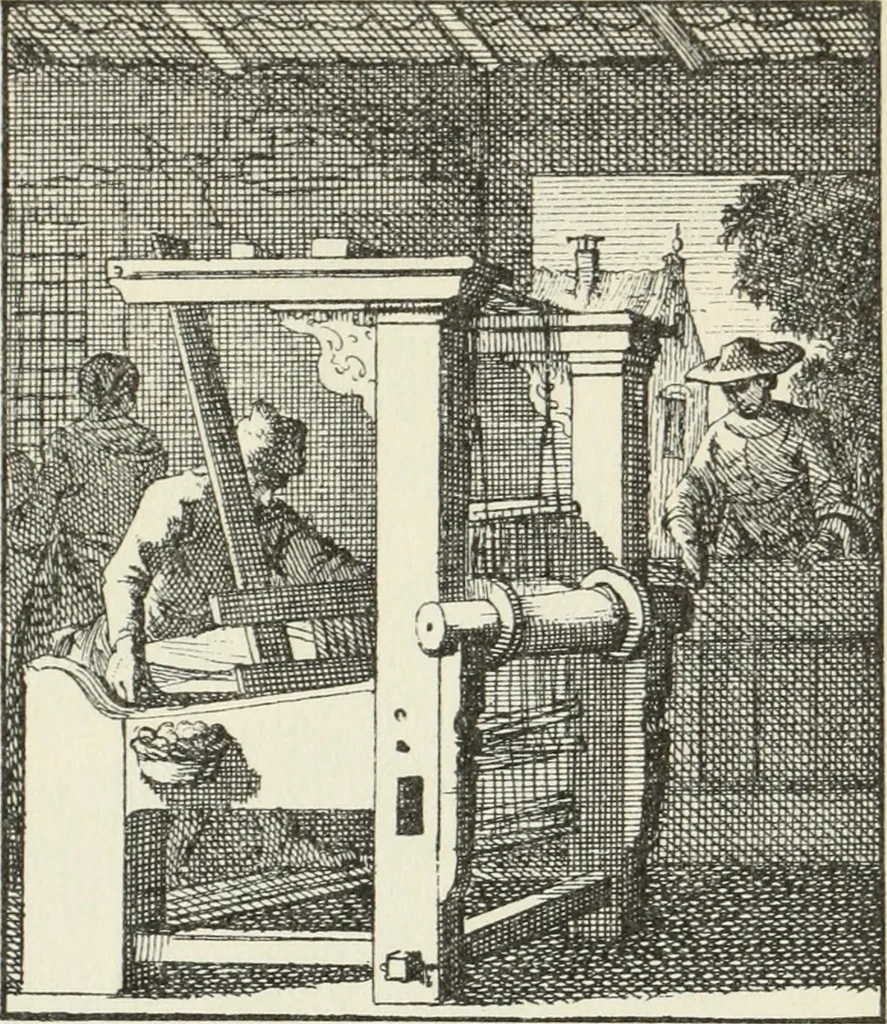 An illustration from Het menselyk bedryf, 1694, leaf 38