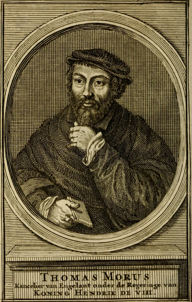 An illustration from Het onbekend en wonderlijk eyland, Utopia, 1700, leaf 25