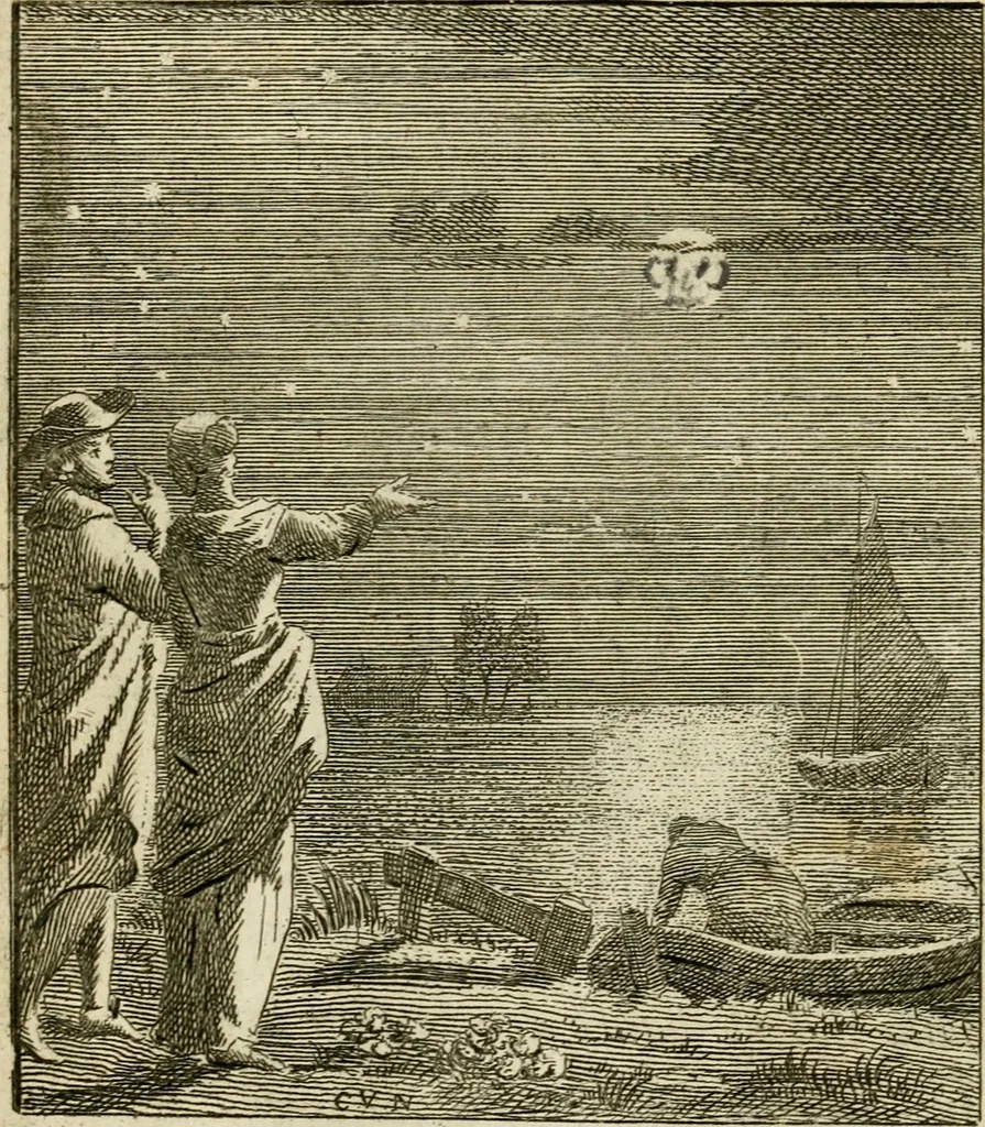 An illustration from Het overvloeijend herte, of nagelatene verzen, 1767, leaf 125