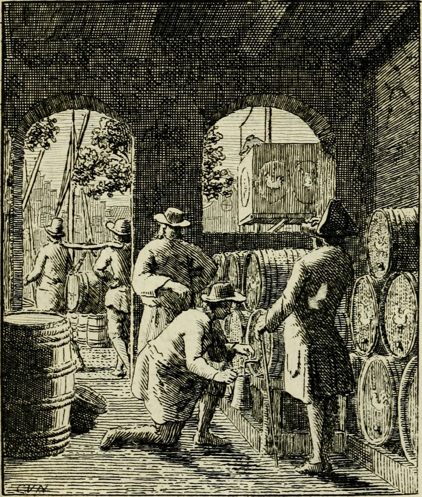 An illustration from Het overvloeijend herte, of nagelatene verzen, 1767, leaf 135