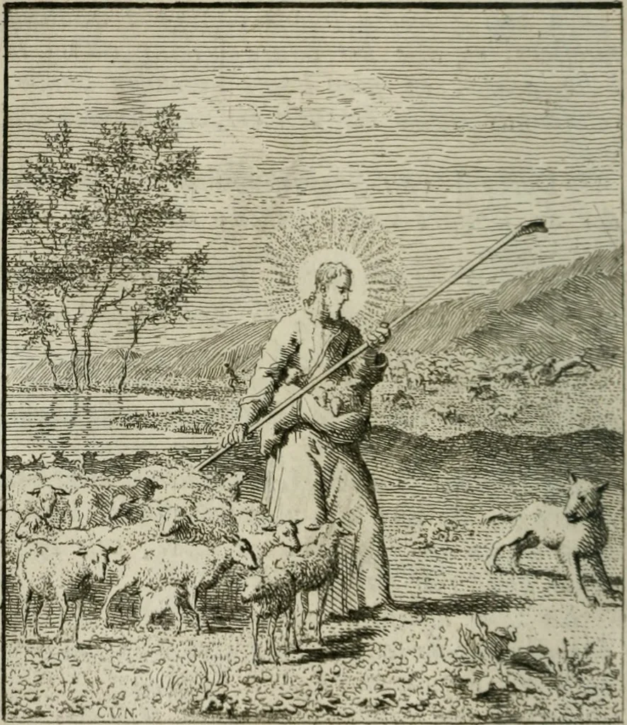 An illustration from Het Overvloeijend Herte : of Nagelatene Verzen, 1767, leaf 161
