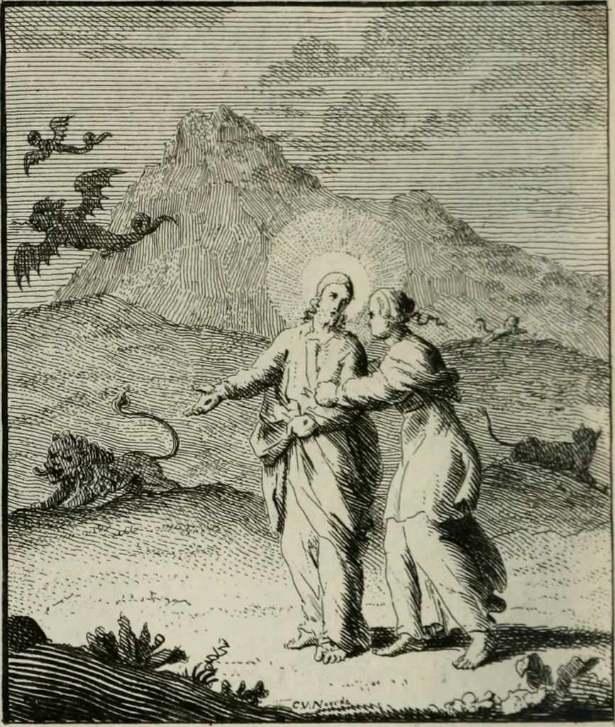 An illustration from Het Overvloeijend Herte : of Nagelatene Verzen, 1767, leaf 261