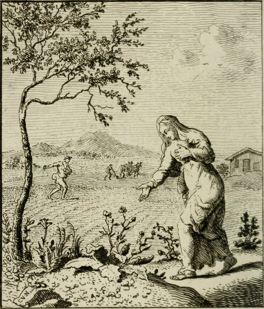 An illustration from Het Overvloeijend Herte : of Nagelatene Verzen, 1767, leaf 271
