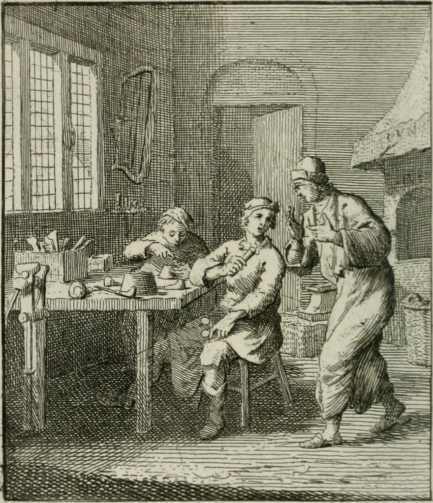 An illustration from Het Overvloeijend Herte : of Nagelatene Verzen, 1767, leaf 97