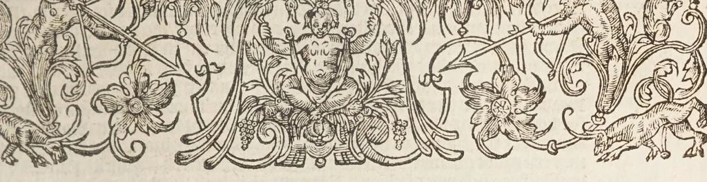 An illustration from Het schilder-boeck, waerin voor eerst de leerlustighe iueght den grondt der edel vry schilderconst in verscheyden deelen wort voorghedraghen. Daer nae in dry deelen t'leuen der vermaerde doorluchtighe schilders des ouden, en nieuwen tyds. Eyntlyck d'wtlegghinghe op den Metamorphoseon Pub. Ouidij Nasonis. Oock daerbeneffens wtbeeldinghe der figueren. Alles dienstich en nut den schilders, constbeminders en dichters, oock allen staten van menschen, 1604, leaf 221