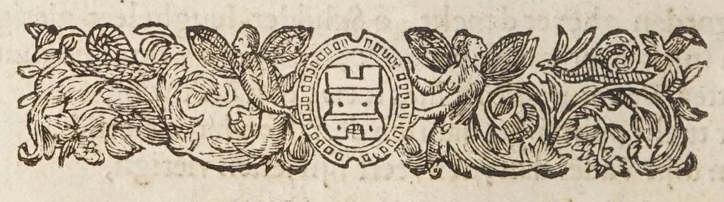 An illustration from Het schilder-boeck, waerin voor eerst de leerlustighe iueght den grondt der edel vry schilderconst in verscheyden deelen wort voorghedraghen. Daer nae in dry deelen t'leuen der vermaerde doorluchtighe schilders des ouden, en nieuwen tyds. Eyntlyck d'wtlegghinghe op den Metamorphoseon Pub. Ouidij Nasonis. Oock daerbeneffens wtbeeldinghe der figueren. Alles dienstich en nut den schilders, constbeminders en dichters, oock allen staten van menschen, 1604, leaf 34
