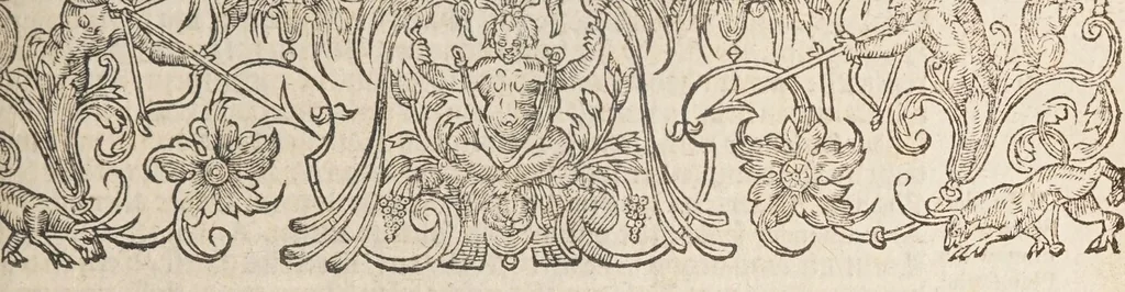 An illustration from Het schilder-boeck, waerin voor eerst de leerlustighe iueght den grondt der edel vry schilderconst in verscheyden deelen wort voorghedraghen. Daer nae in dry deelen t'leuen der vermaerde doorluchtighe schilders des ouden, en nieuwen tyds. Eyntlyck d'wtlegghinghe op den Metamorphoseon Pub. Ouidij Nasonis. Oock daerbeneffens wtbeeldinghe der figueren. Alles dienstich en nut den schilders, constbeminders en dichters, oock allen staten van menschen, 1604, leaf 663