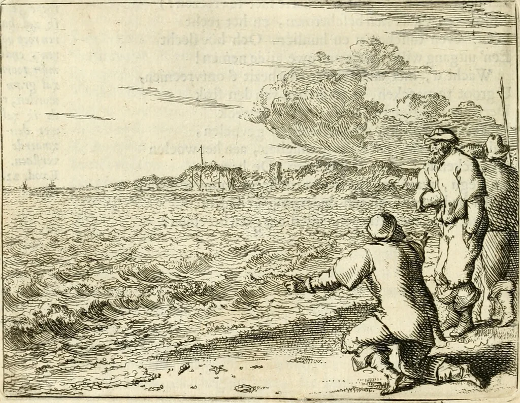 An illustration from Het voorhof der ziele : behangen met leerzaeme prenten en zinnebeelden, 1668, leaf 171