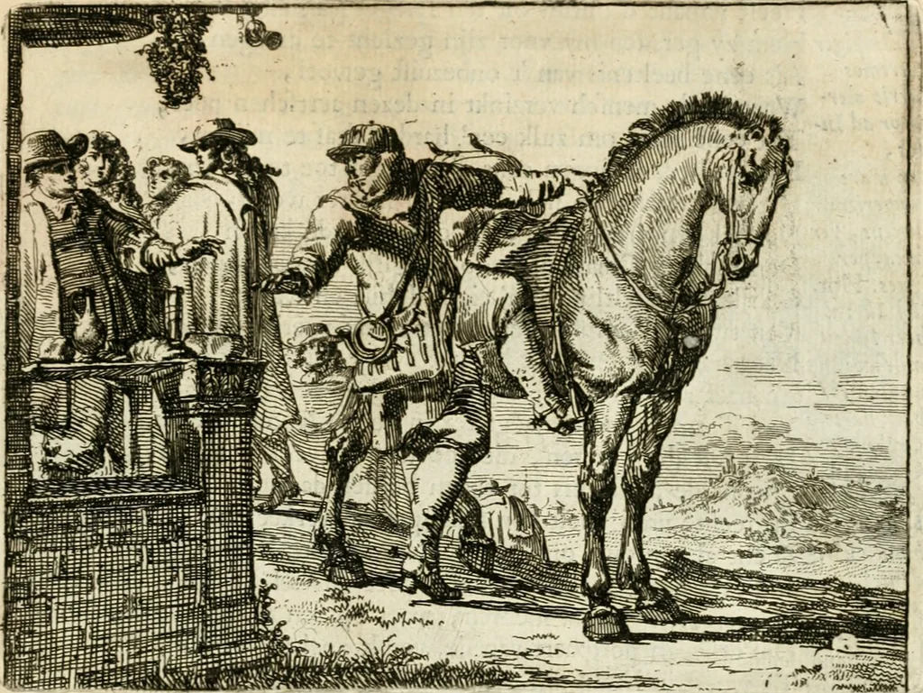 An illustration from Het voorhof der ziele : behangen met leerzaeme prenten en zinnebeelden, 1668, leaf 26