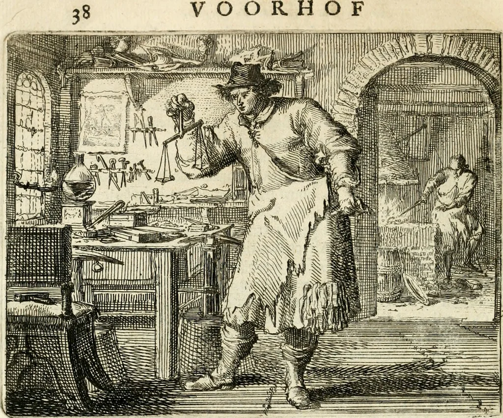 An illustration from Het voorhof der ziele : behangen met leerzaeme prenten en zinnebeelden, 1668, leaf 61