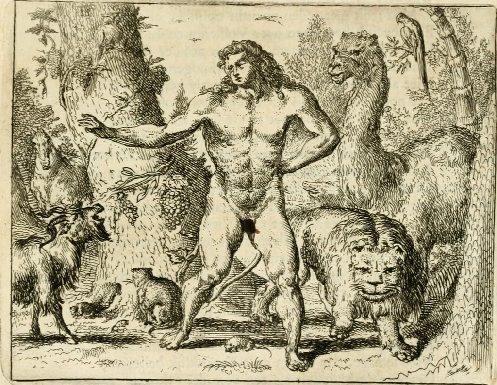 An illustration from Het voorhof der ziele : behangen met leerzaeme prenten en zinnebeelden, 1668, leaf 74