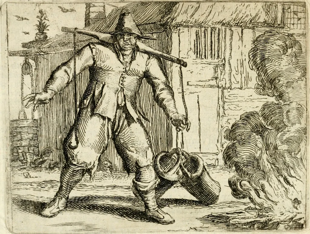 An illustration from Het voorhof der ziele : behangen met leerzaeme prenten en zinnebeelden, 1668, leaf 89