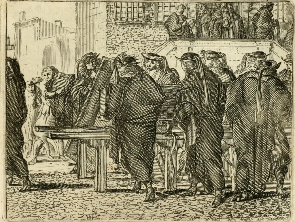 An illustration from Het voorhof der ziele : behangen met leerzaeme prenten en zinnebeelden, 1668, leaf 92