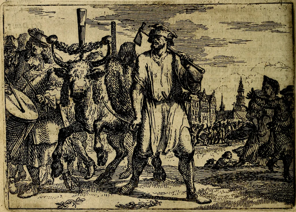 An illustration from Het voorhof der ziele, behangen met leerzaeme prenten en zinnebeelden, 1668, leaf 149