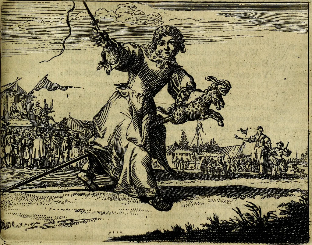 An illustration from Het voorhof der ziele, behangen met leerzaeme prenten en zinnebeelden, 1668, leaf 160