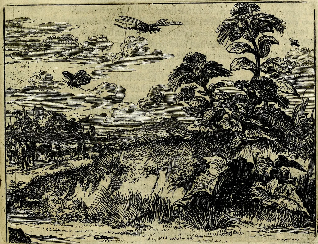 An illustration from Het voorhof der ziele, behangen met leerzaeme prenten en zinnebeelden, 1668, leaf 200