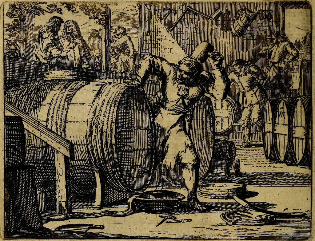 An illustration from Het voorhof der ziele, behangen met leerzaeme prenten en zinnebeelden, 1668, leaf 27
